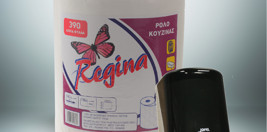 Χαρτί κουζίνας 800 gr. και διανομέας